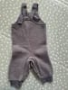 finkid Latzhose "Keinu Wool" in Grau