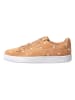 Puma Leder-Sneakers "Suede Flower" in Hellbraun