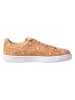 Puma Leder-Sneakers "Suede Flower" in Hellbraun