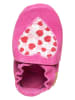 lamino Leder-Krabbelschuhe in Pink