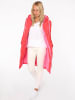 Zwillingsherz Steppmantel "Good Vibes Only" in Rot/ Rosa