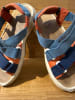 finkid Sandalen "Surffi" in Blau/ Orange