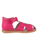 kmins Leder-Halbsandalen in Pink