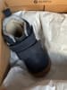 lamino Leder-Boots in Dunkelblau