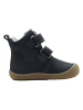 lamino Leder-Boots in Dunkelblau