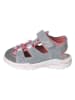 PEPINO Halbsandalen "Gery" in Grau/ Pink