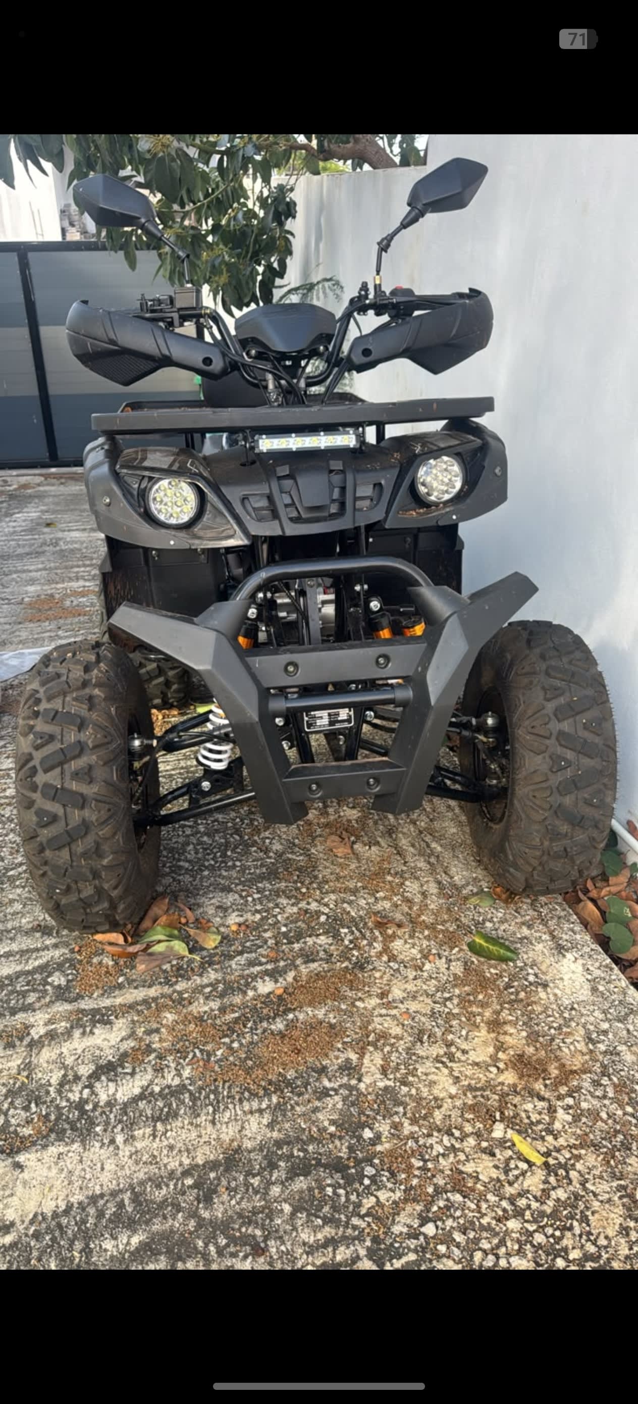 Quad presque neuf 250cc manuel