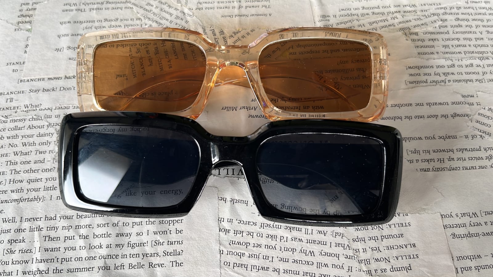 Lunette noir et autre couleur jamais utilisé