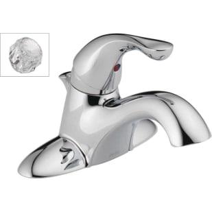 Delta Classic Chrome Single Handle Lever 4 In. Centerset Bathroom Faucet with Pop-Up Delta Classic Chrome Single Handle Lever 4 In. Centerset Bathroom Faucet with Pop-Up