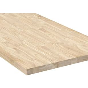 Hevea Wood Butcher Block Countertop 98" x 25"