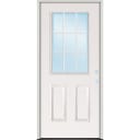 32" 9-Lite Fiberglass Door PHL