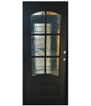 36" x 80" Tortosa Wrought Iron Exterior Door-LH