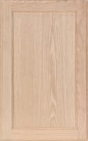 Unfinished Oak Cabinet 48" x 96" Base End Panel