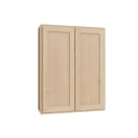 KCD Unfinished Birch KD Shaker 33" x 42" Wall Cabinet