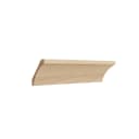 KCD Unfinished Birch KD Shaker 96" Traditional Crown Moulding