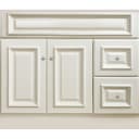 GHI Nantucket Linen White 36" RH Vanity Base
