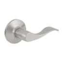 Delaney Hardware Logan Satin Nickel Dummy Door Handle - Right Hand
