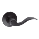 Delaney Hardware Logan Black Dummy Door Handle - Right Hand
