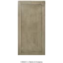 North Timber Driftwood Gray Shaker 21" x 42" Wall Cabinet