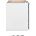 GHI Arcadia White Shaker 36" x 15" Wall Cabinet