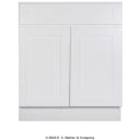 GHI Arcadia White Shaker 30" Sink Base Cabinet