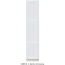 GHI Arcadia White Shaker 18" x 84" x 24" Pantry Cabinet