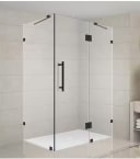 SEN987 Stainless Steel Frameless Shower Enclosure
