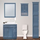 GHI Concord Blue Vanity Base