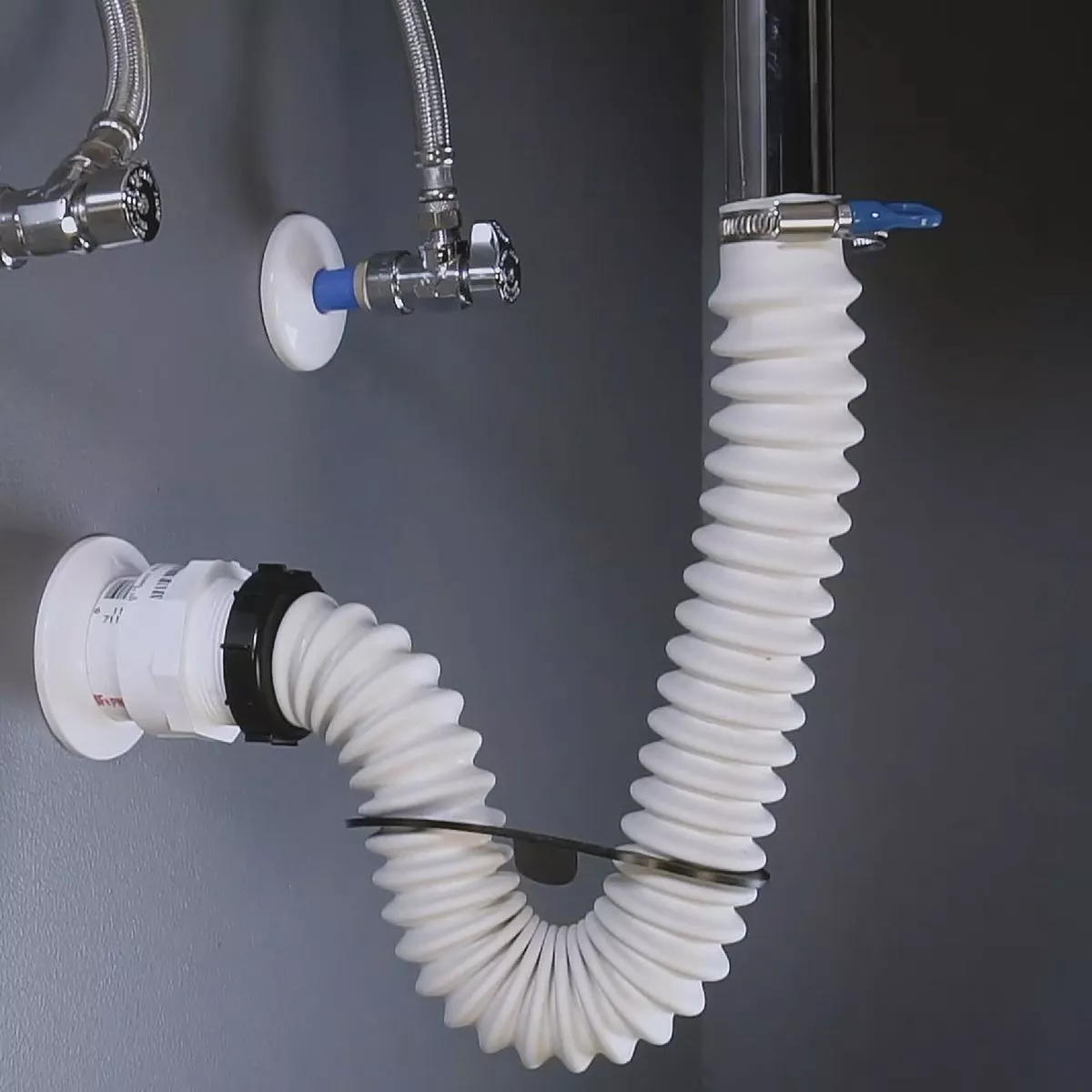 Simple Drain Self-Plunging Sink Drain Universal Trap Repair Kit