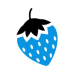 Blue Strawberry Logo