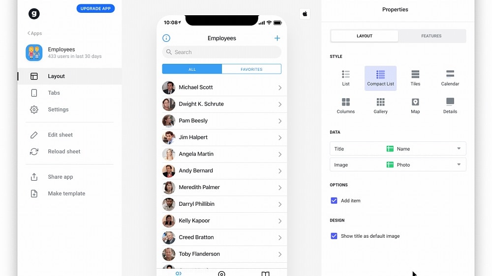 Glide has carved a niche for itself in the no-code space with its unique proposition of transforming existing spreadsheet data into bespoke apps.