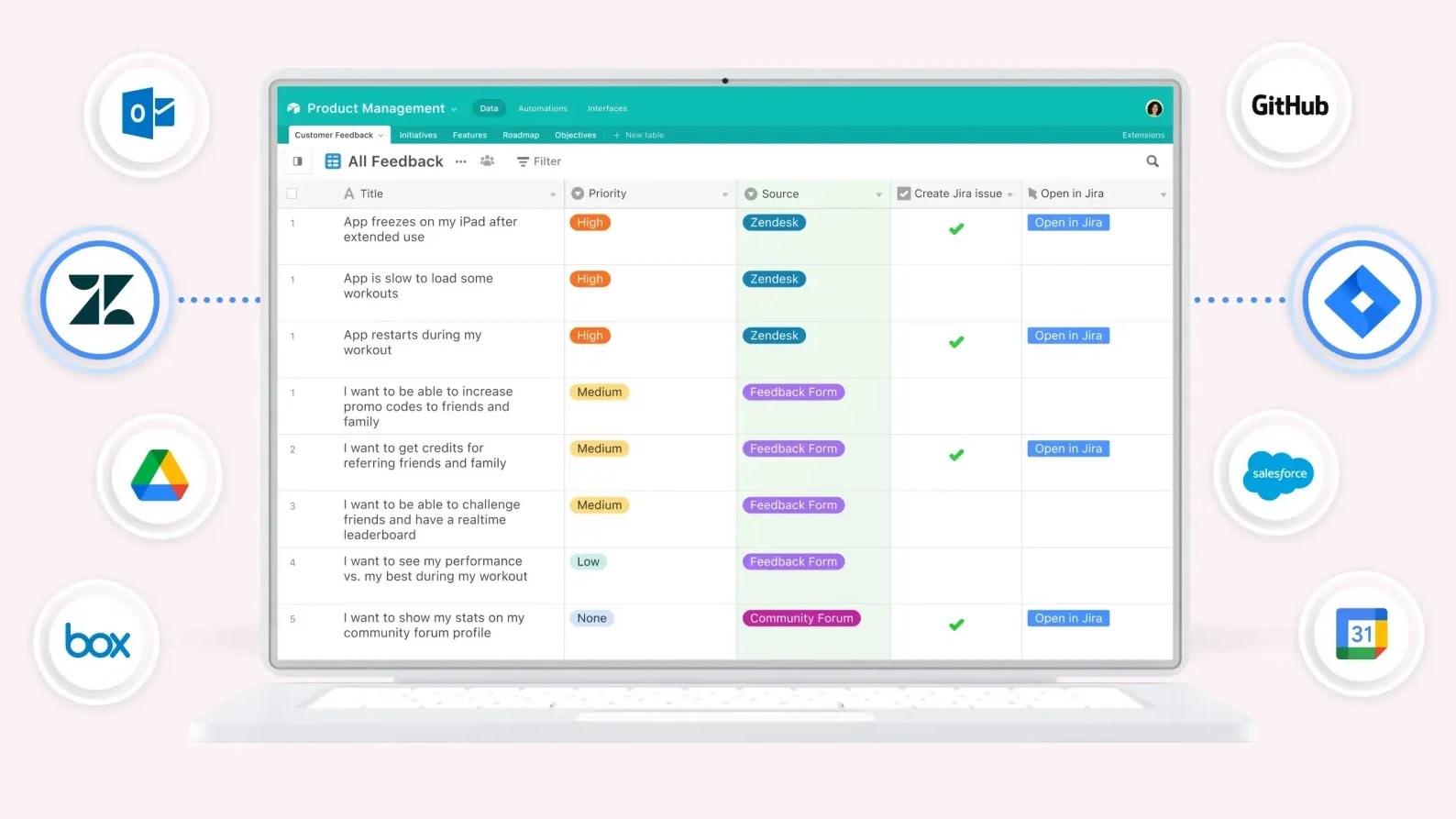 Airtable stands out as an exceptional platform for crafting custom reports, offering users the ability to create and automate reports tailored to their specific business needs.