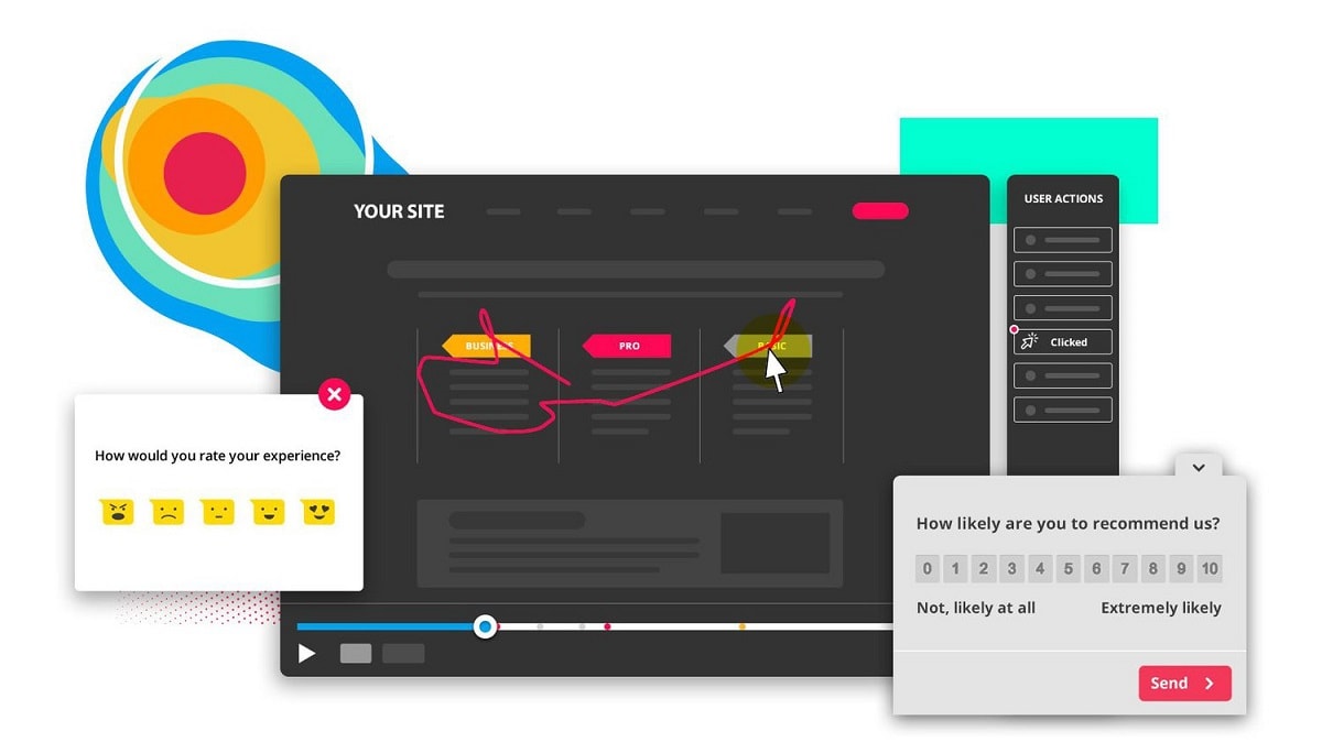 Hotjar's form analysis feature not only tracks form abandonment rates but goes a step further by identifying the specific fields that cause friction or hesitation for users