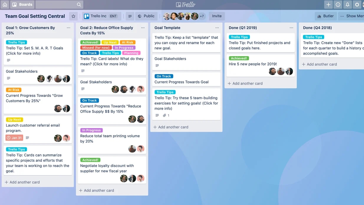 Trello's CRM functionalities empower you to meticulously track and evaluate customer interactions.