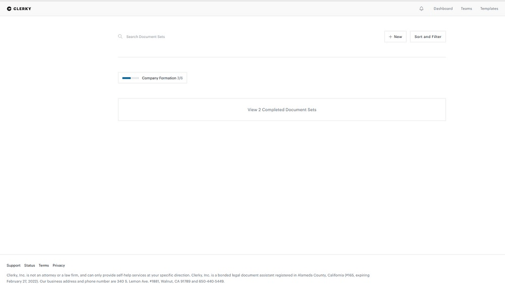 Clerky excels in offering comprehensive guidance and templates that assist startups in meeting their legal requirements.