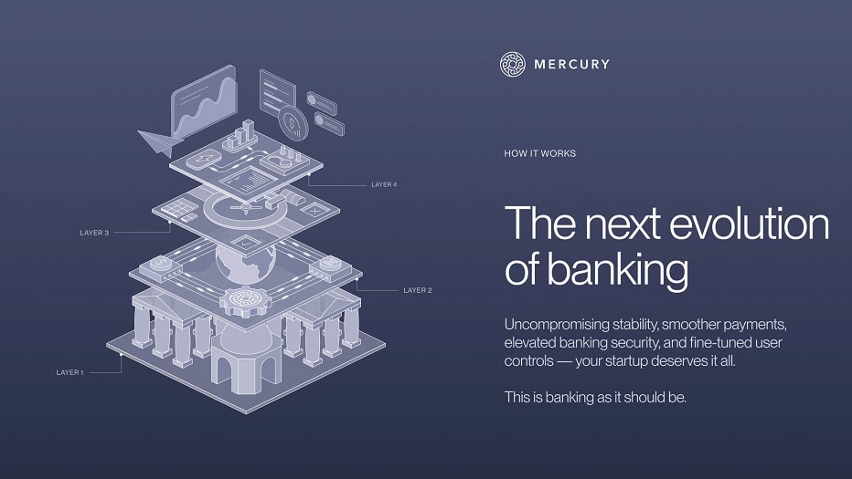 Mercury caters to small businesses and startups