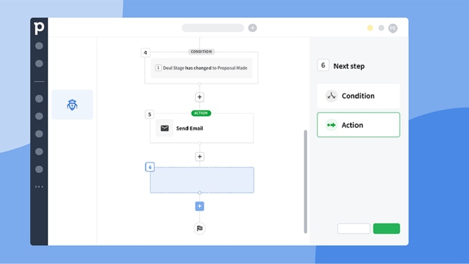 Pipedrive streamlines operations by automating repetitive administrative tasks, reducing the time spent on manual data entry and follow-ups