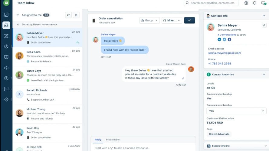 freshdesk chat dashboard