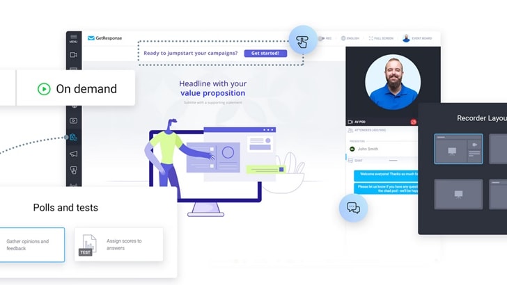 GetResponse offers a more comprehensive set of tools that go beyond basic email marketing