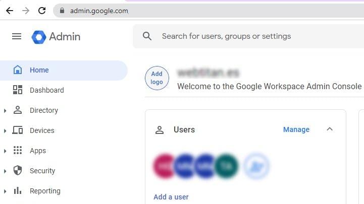 Google Workspace's business email and identity management
