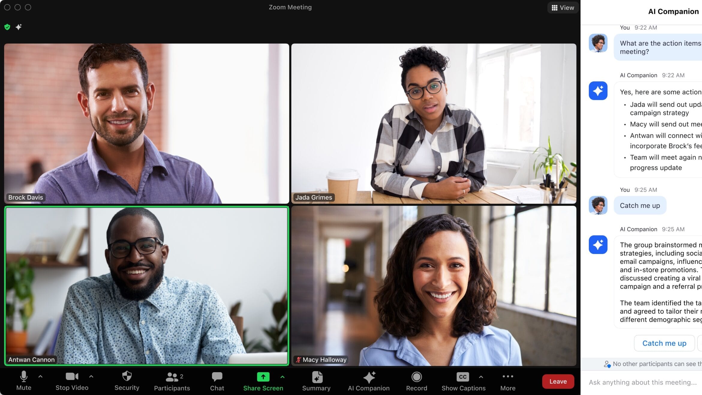Zoom's Synchronous Communication Offers Virtual Video Meetings with Different Options to Interact