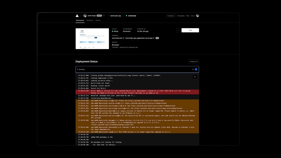 Vercel is tailored towards frontend developers and emphasizes Jamstack architecture, providing seamless deployment for applications built with modern frameworks like Next.js and React.