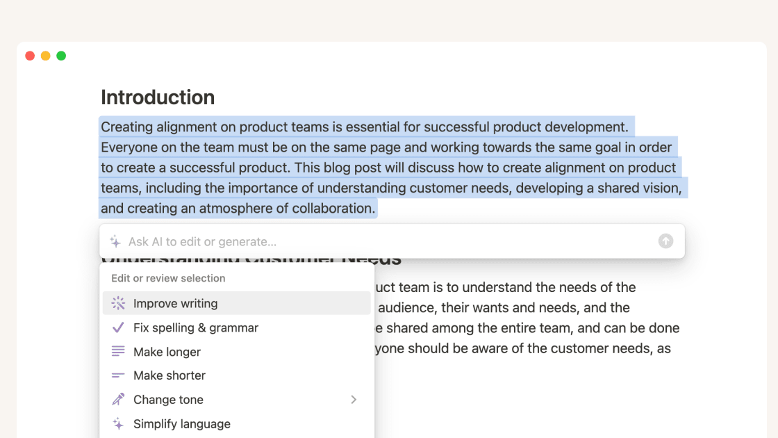 Notion AI turns content into actionable knowledge