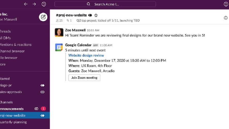 Slack's innovative system organizes communication into channels, each tailored for a specific purpose, be it a project, topic, or team.
