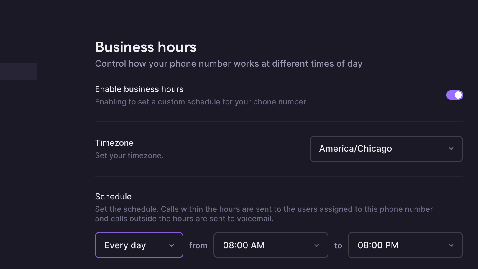 Set Your Business Hours and Timezone with OpenPhone Easily
