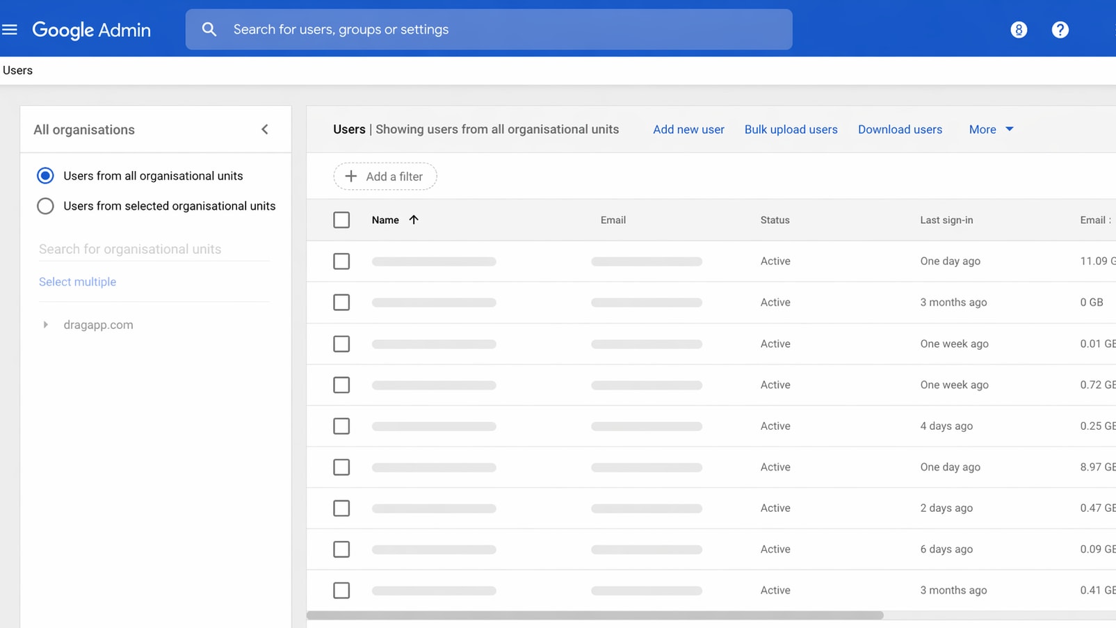 Manage users, permissions, and access policies in Google Workspace
