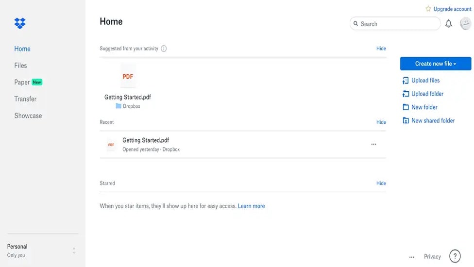 Dropbox shines with its user-friendly approach in document sharing. 