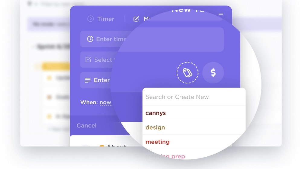ClickUp distinguishes itself in the domain of time tracking, offering a feature that proves invaluable for users who need to meticulously monitor the time allocated to their tasks. 
