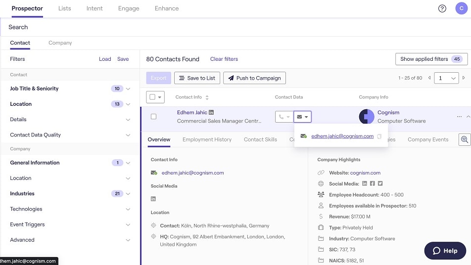 Apollo.io goes beyond basic lead management and includes robust collaboration features that facilitate seamless team communication and coordination.