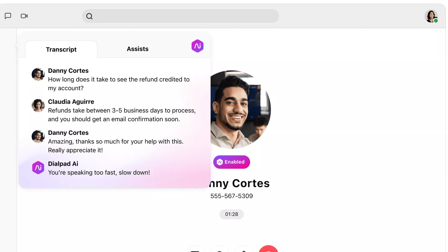 Dialpad Uses AI to Assist You in Your Calls and Analysis